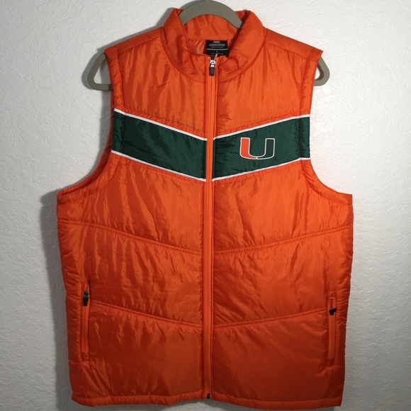 Colosseum Other - Colosseum Miami U puff Vest Orange/Green - Large